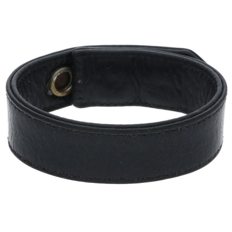 Chrome Hearts Chrome Hearts Rolling Stones lip tongue Leather Bracelet Size ONE SIZE - 2 Thumbnail