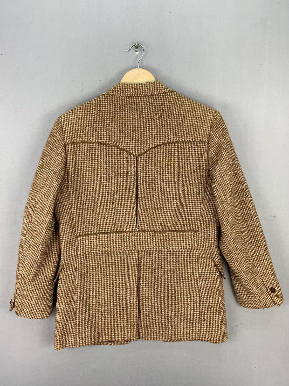 Harris Tweed Vintage Harris Tweed Wool Brown Blazer Jacket Size US S / EU 44-46 / 1 - 10 Thumbnail