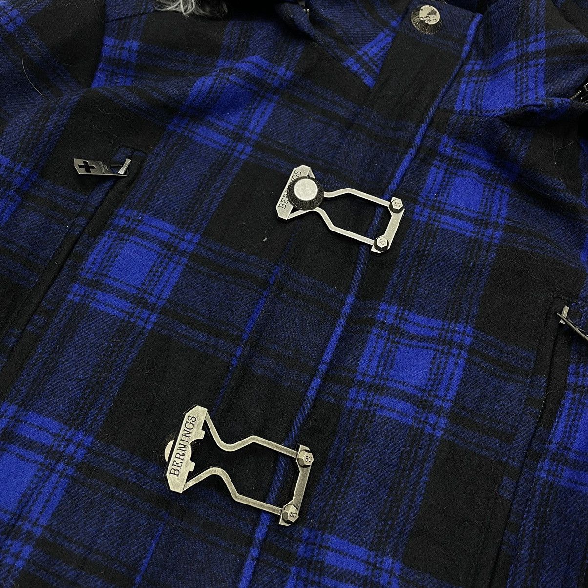 Angel Blue × If Six Was Nine × Japanese Brand Japanese Brand Berning Sho Black Label Tartan Jacket Size US M / EU 48-50 / 2 - 5 Thumbnail