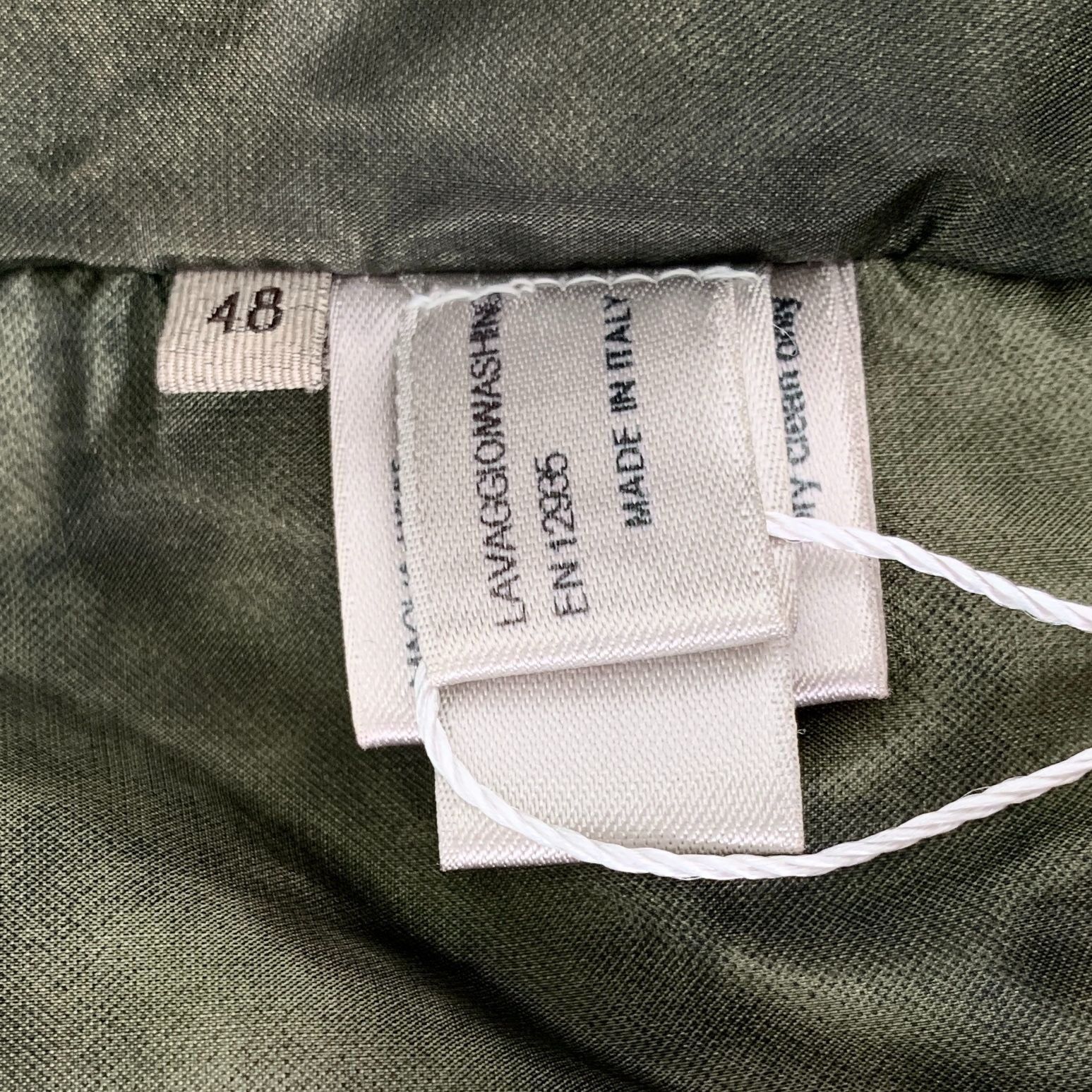 Bottega Veneta Bottega Veneta Green Tie-Dye Puffer Jacket With Ribbed Colla Size US M / EU 48-50 / 2 - 7 Thumbnail
