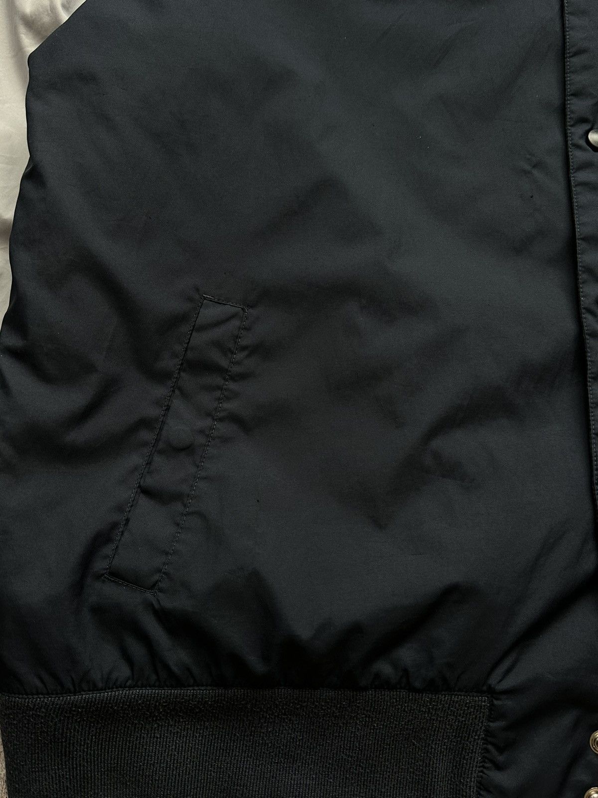 Nike Big Size Nike Athletic Vintage 3XL Nylon Bomber Jacket Size US XXL / EU 58 / 5 - 10 Thumbnail