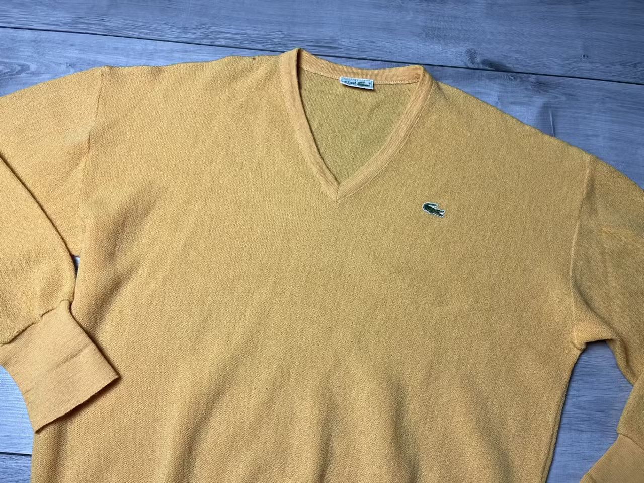 Lacoste Vintage Lacoste sweater made in france size XXL Size US XXL / EU 58 / 5 - 3 Thumbnail