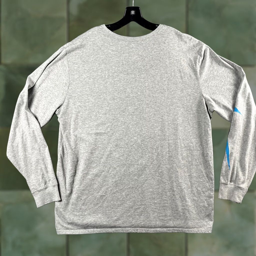 Nike Nike T-Shirt Mens L/S 2XL Gray Dry Fit Elite Athletic Cut Workout Gym Swoosh Size US XXL / EU 58 / 5 - 1 Thumbnail