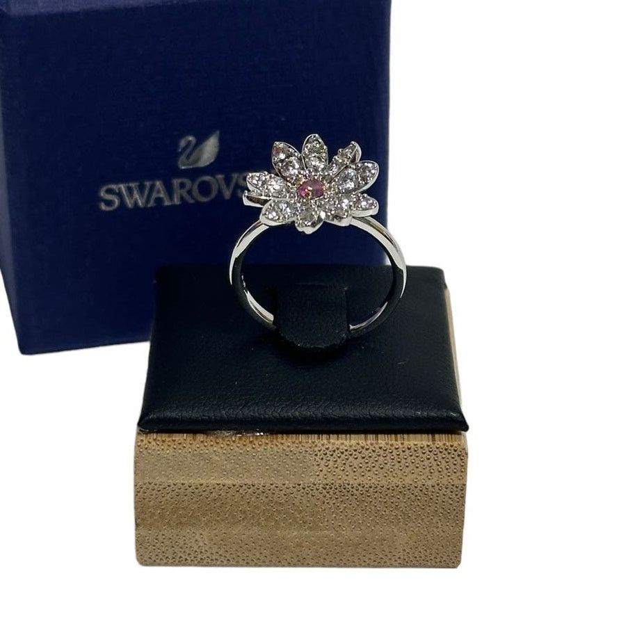 Swarovski Swarovski Eternal Flower ring Flower, Pink, Mixed metal 7 Size ONE SIZE - 3 Thumbnail