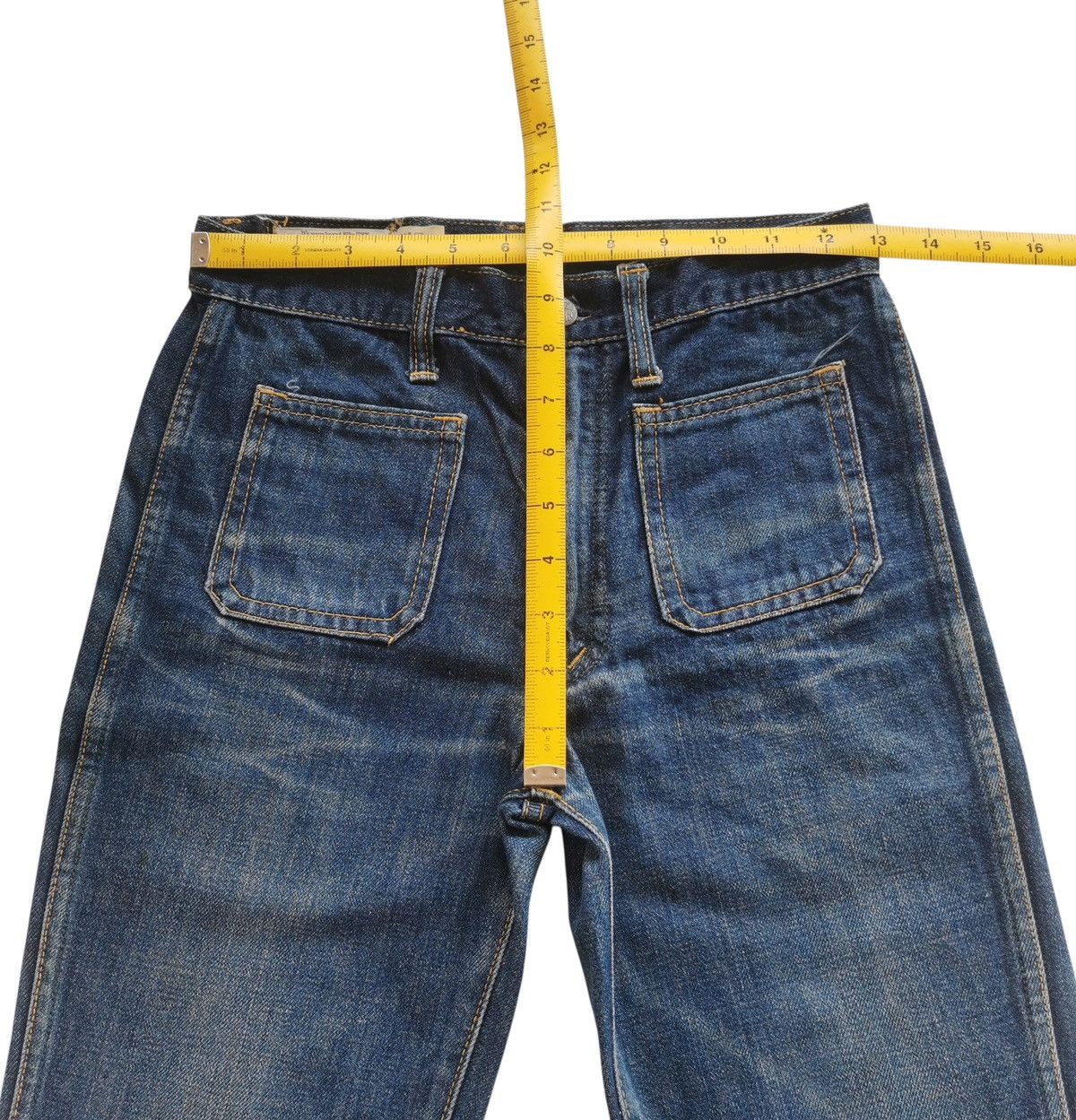 Big John Vintage Bell Bottom Jeans Size US 26 / EU 42 - 9 Thumbnail