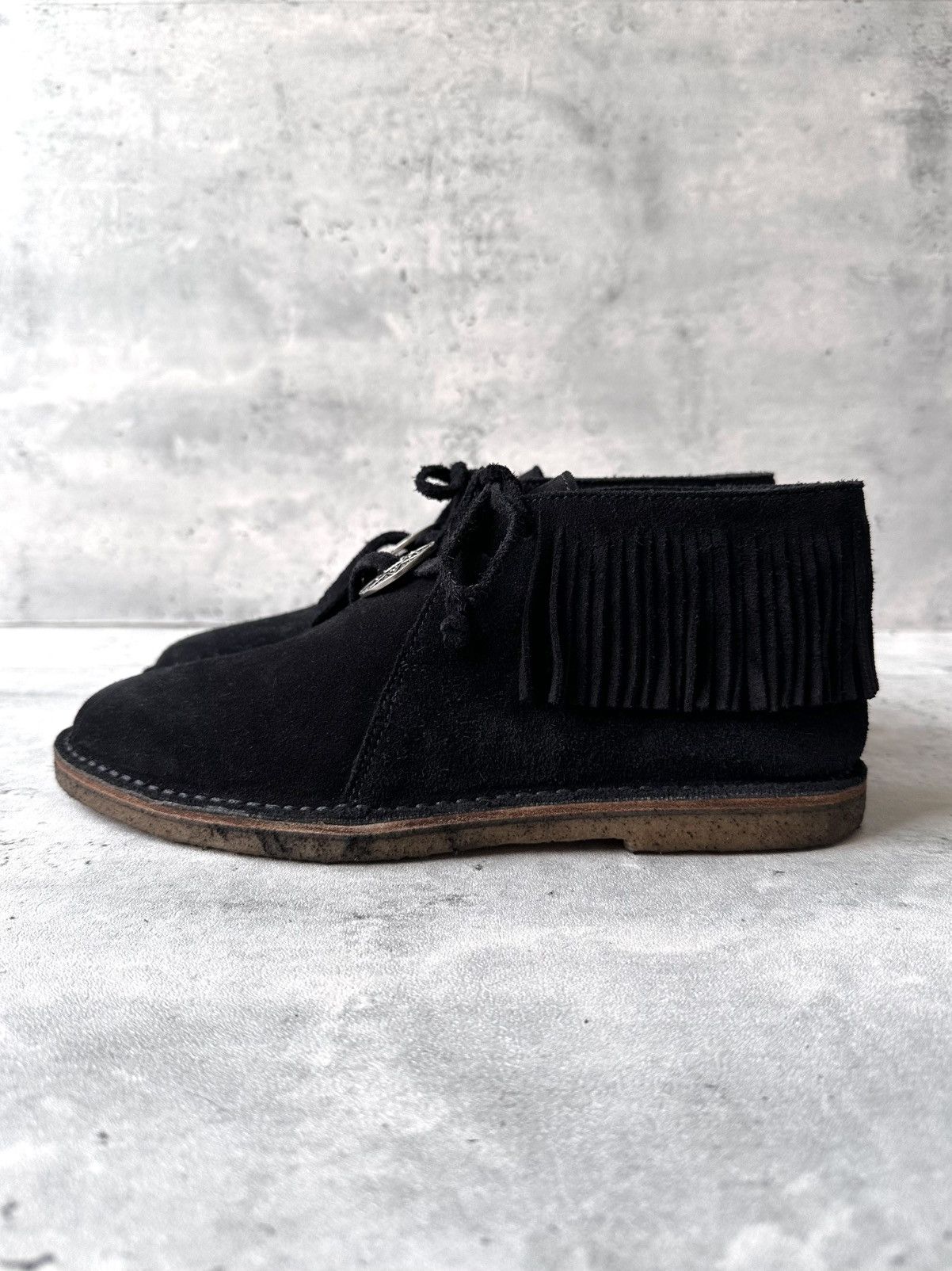 Saint Laurent Paris HEDI SLIMANE | NINO FRINGED BOOTS Size US 9 / EU 42 - 12 Thumbnail