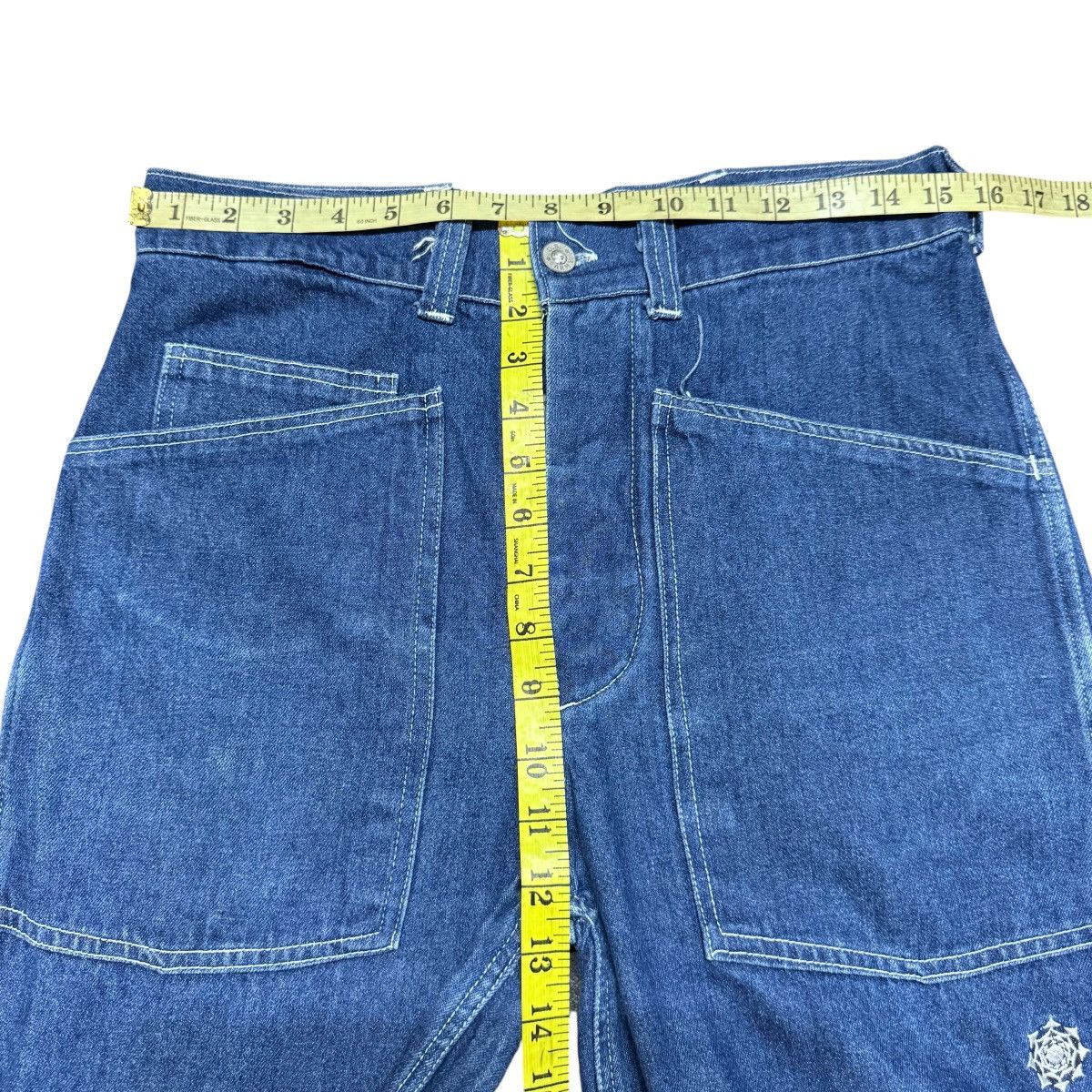 Japanese Brand KARMASS Us Army Denim Pants Size US 30 / EU 46 - 7 Thumbnail