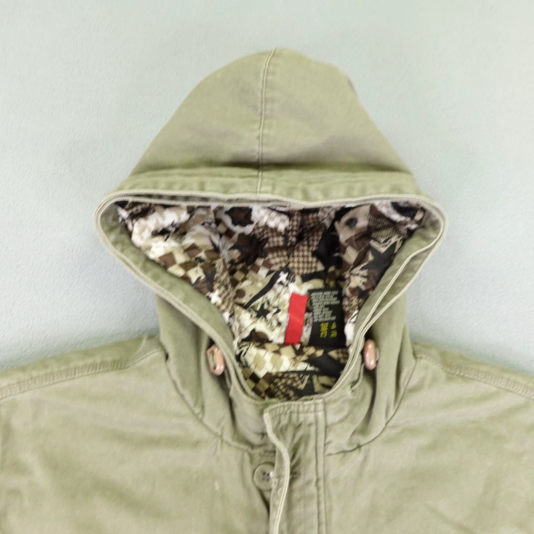 Quiksilver VINTAGE Quiksilver Jacket Mens XL Khaki Tan Quilted Field Utility Coat Zip Button Up Size US XL / EU 56 / 4 - 2 Thumbnail