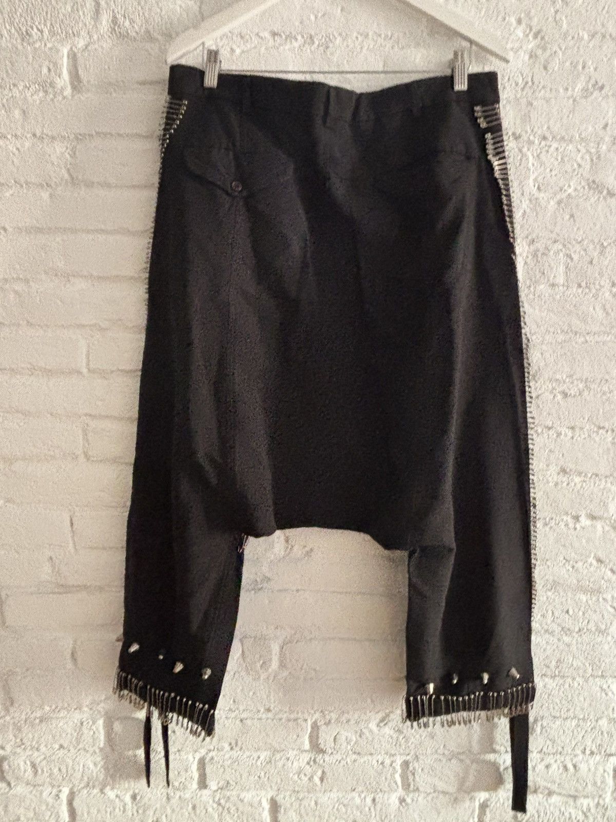 Comme des Garcons Homme Plus Comme des Garçons Homme Plus stud & safetypin trousers Size US 32 / EU 48 - 2 Thumbnail