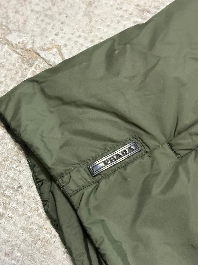 Prada SS2010 Prada Olive Nylon Sport Quilted Vest Size US M / EU 48-50 / 2 - 6 Thumbnail