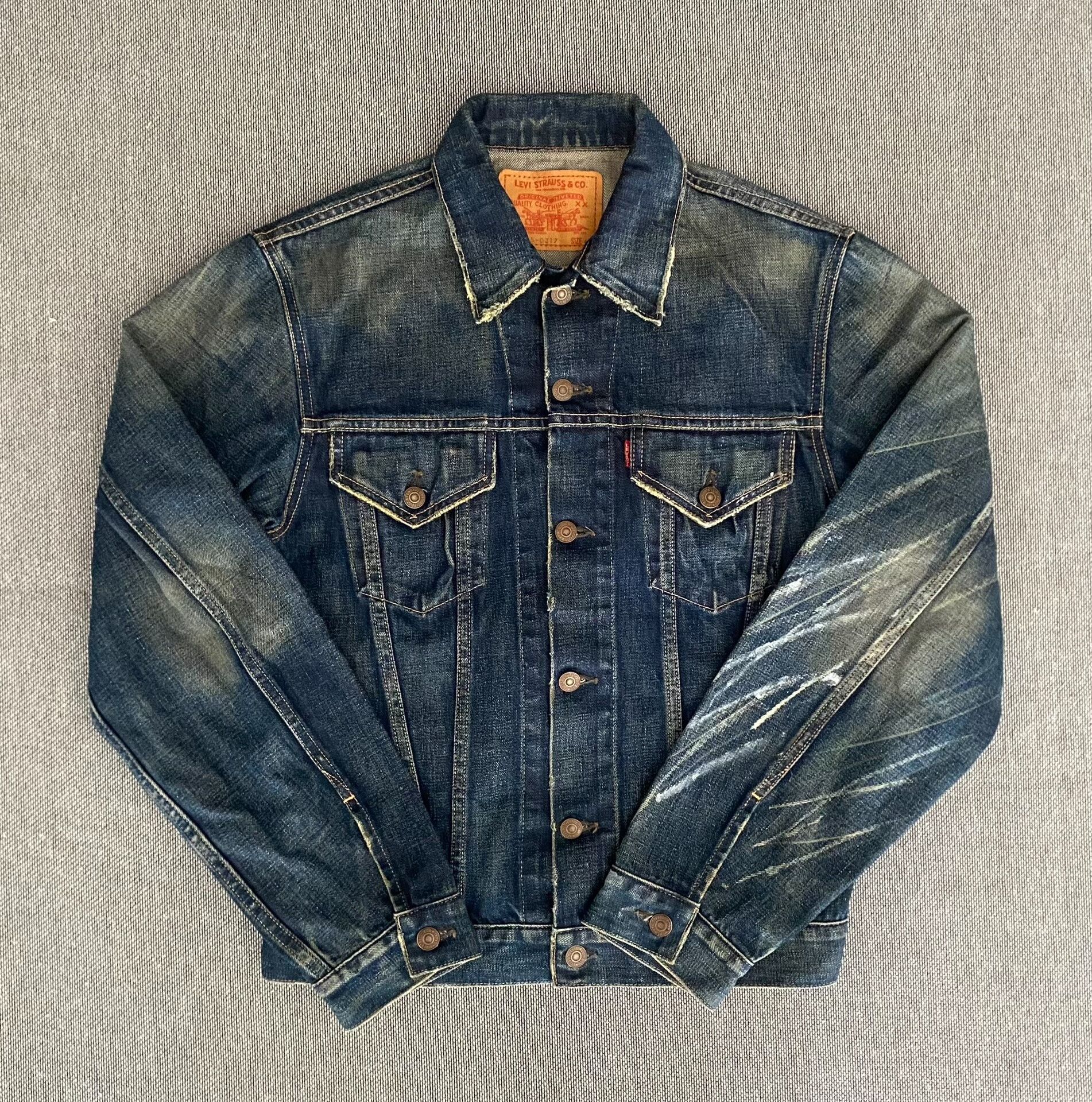 Levi's Vintage Clothing Levi's LVC70505 Denim Jacket Size US XXS / EU 40 - 1 Thumbnail