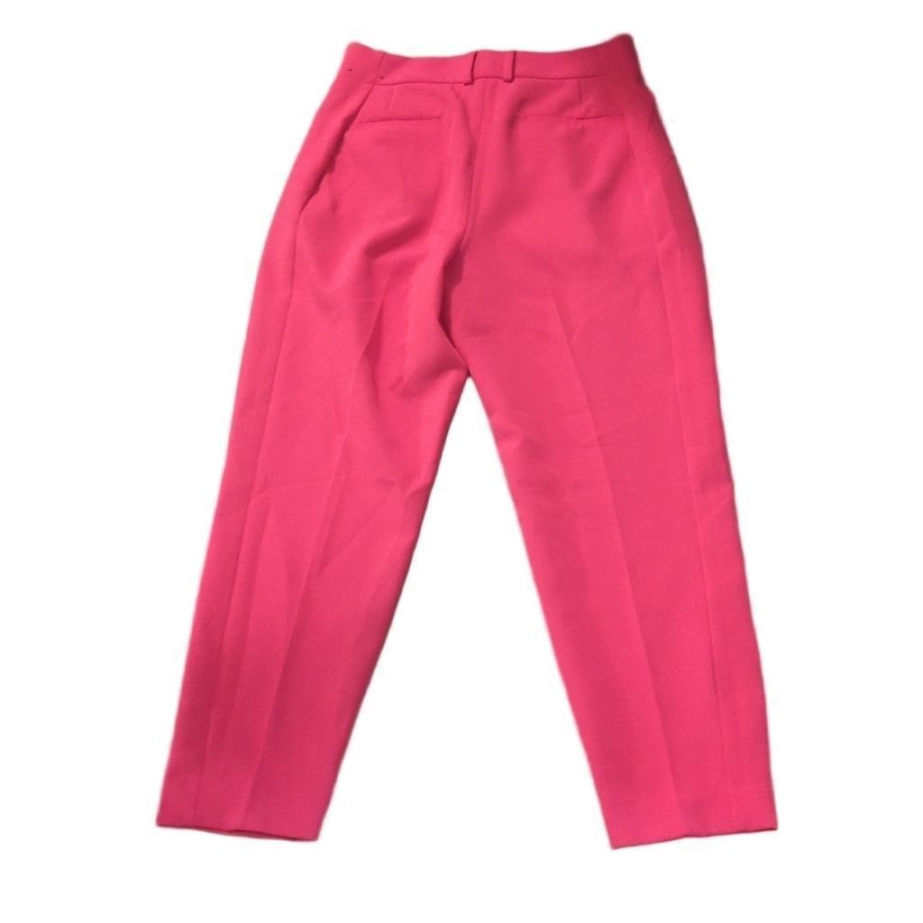 Express Express Pink Flamingo Pleated Dress Pants Size 4R Size 27" / US 4 / IT 40 - 10 Thumbnail