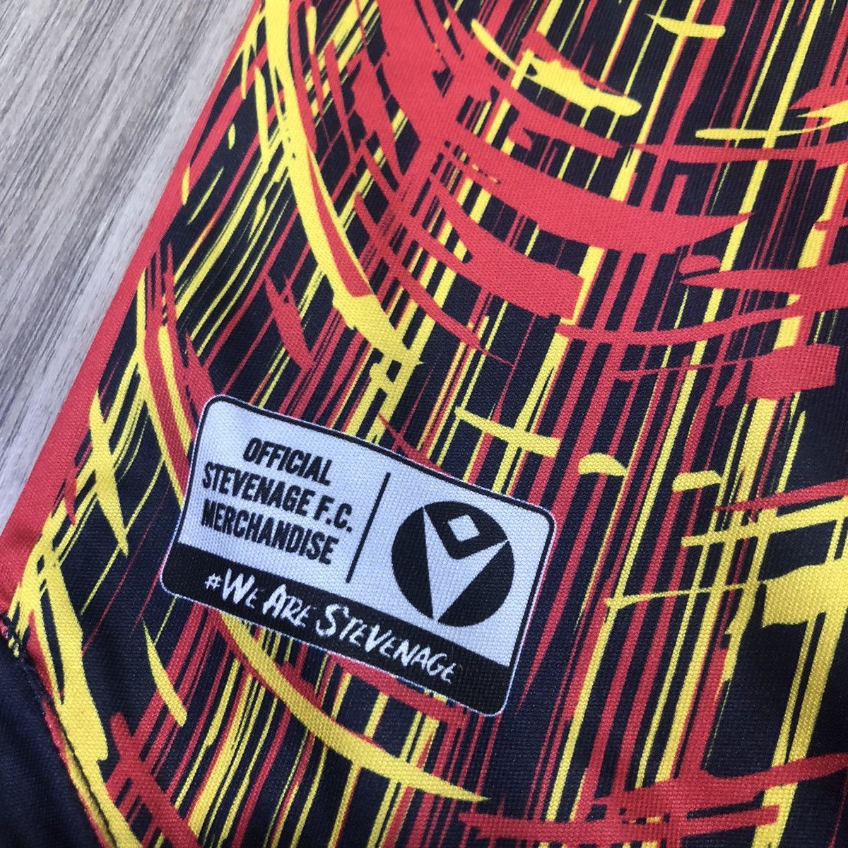 Macron Stevenage fc 19/20 away jersey Size US S / EU 44-46 / 1 - 5 Thumbnail