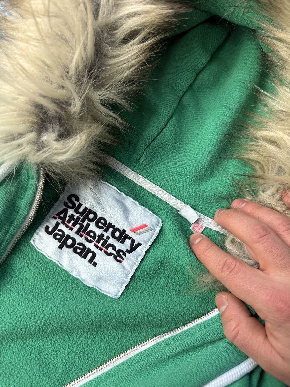 Hysteric Glamour Superdry Faux Fur Zip Hood Playboi ifsixwasnine LGB goa vibe Size US S / EU 44-46 / 1 - 5 Thumbnail
