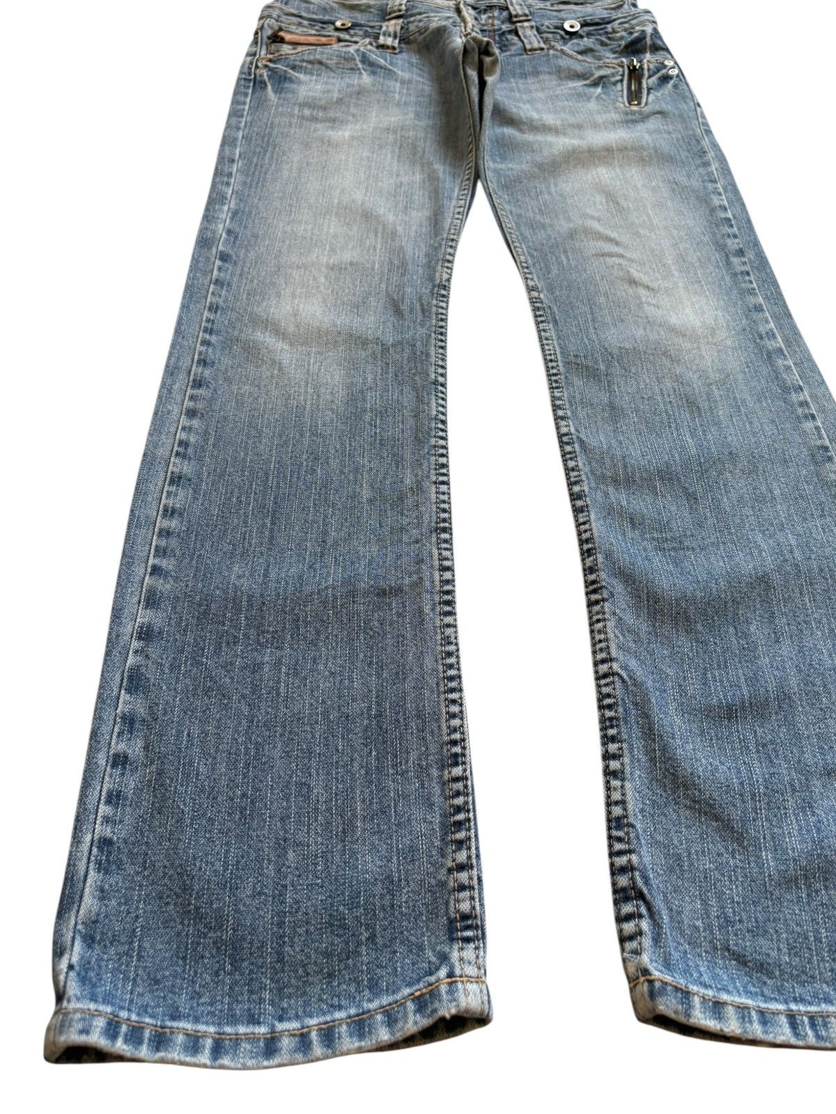 Japanese Brand Vintage Japanese Brand Double Waist Bush Pant Jeans Size US 32 / EU 48 - 6 Thumbnail