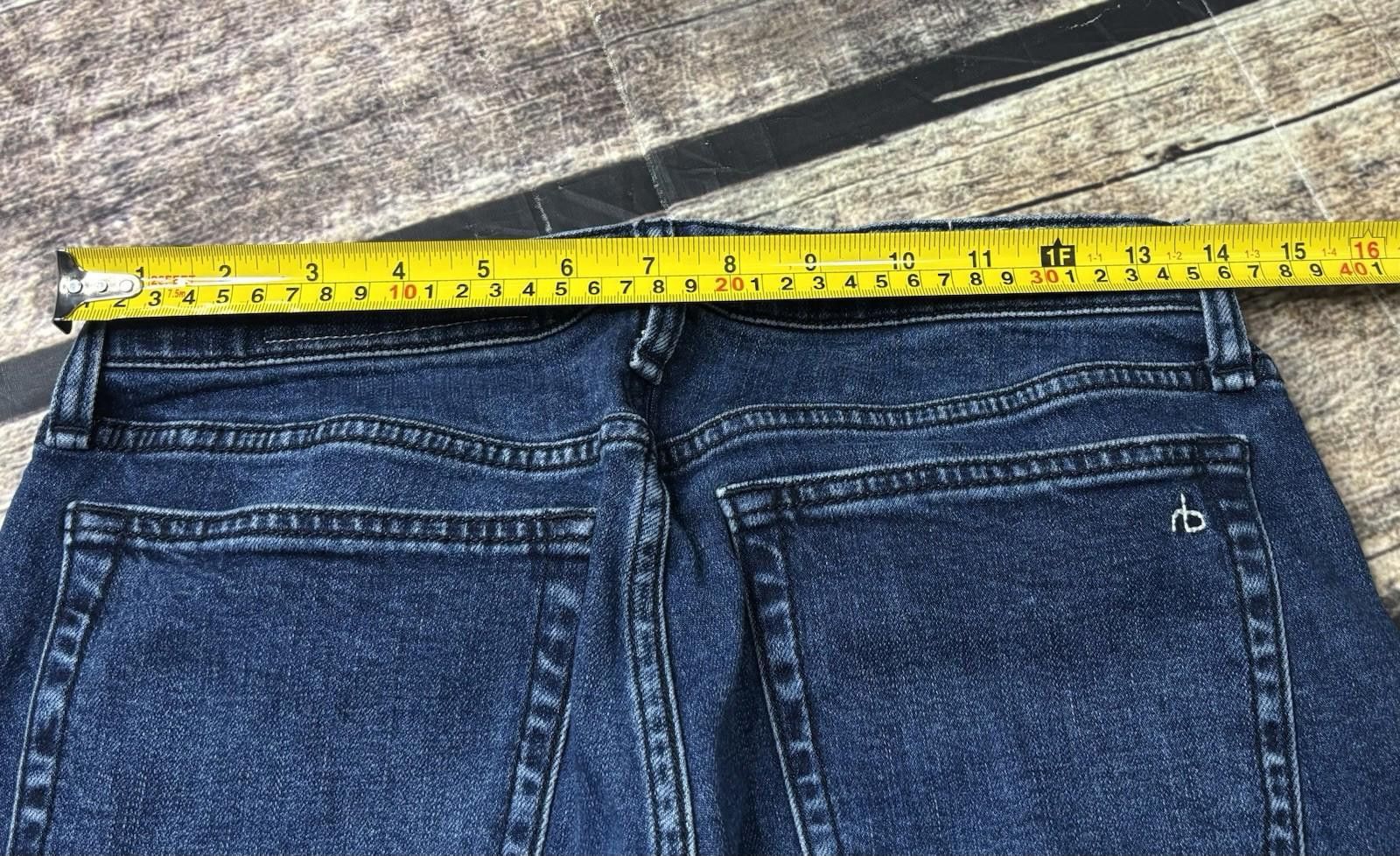 Rag & Bone Rag & Bone Jeans Womens 25 Dre Low Rise Slim Boyfriend Size 25" / US 0 / IT 36 - 12 Thumbnail