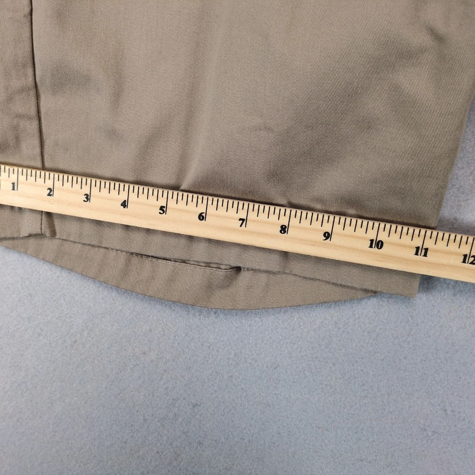 Volcom Volcom True to This Tan Khaki Chino Shorts 38x9.5" Pockets Size US 38 / EU 54 - 7 Thumbnail