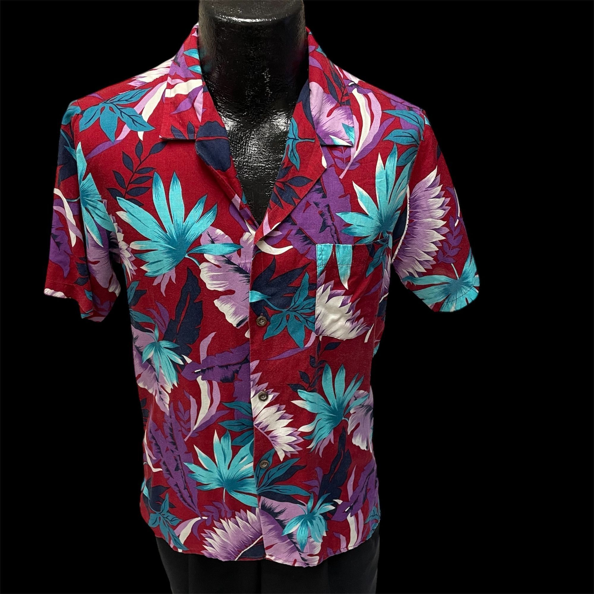 Other Vtg 1440 Hawaiian FLOWERS Floral Island CAMP Shirt Size US S / EU 44-46 / 1 - 1 Thumbnail