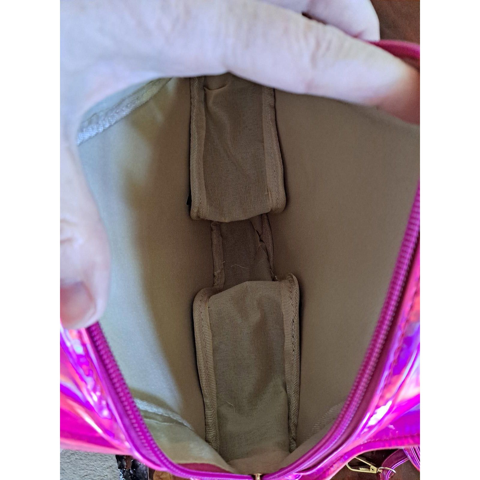 Other Pink Kawaii Mushroom Shaped Raver Bag, Cute Trippy Crossbody Size ONE SIZE - 4 Thumbnail