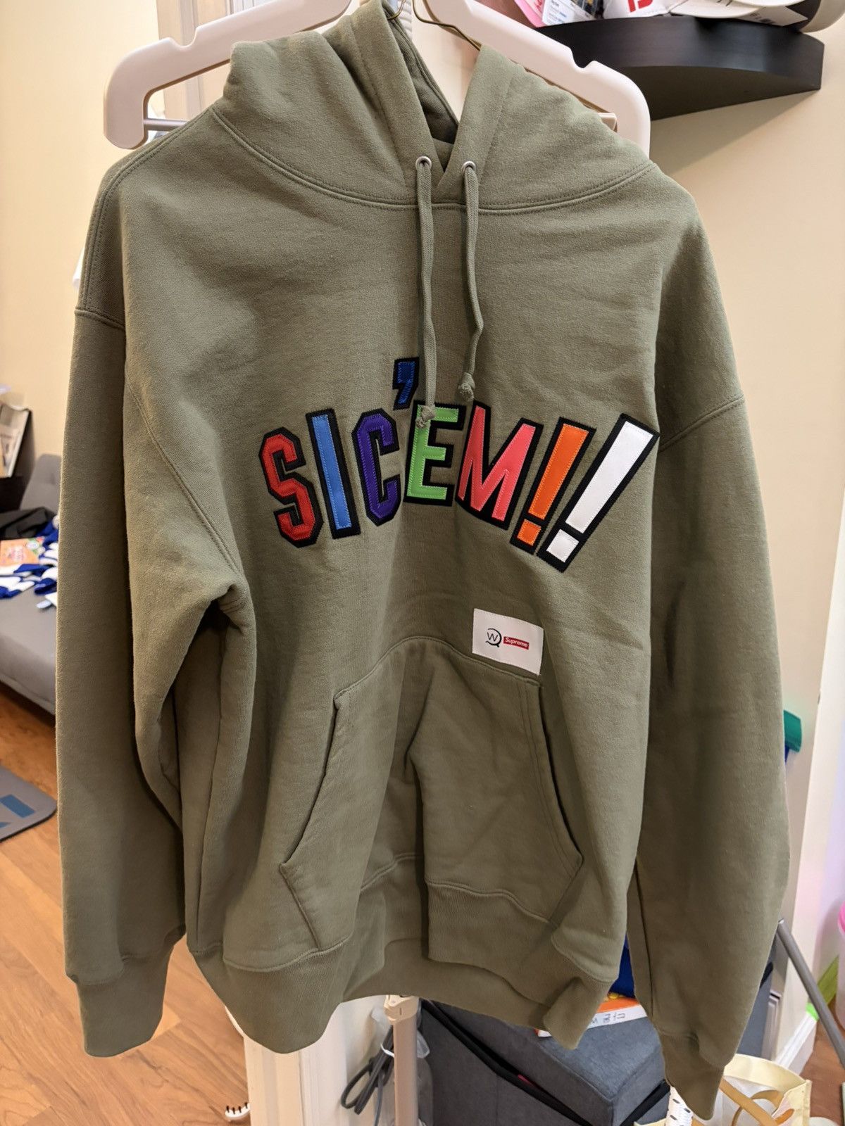 Supreme × Wtaps Supreme Wtaps Sic’em hoodie Size US M / EU 48-50 / 2 - 1 Thumbnail
