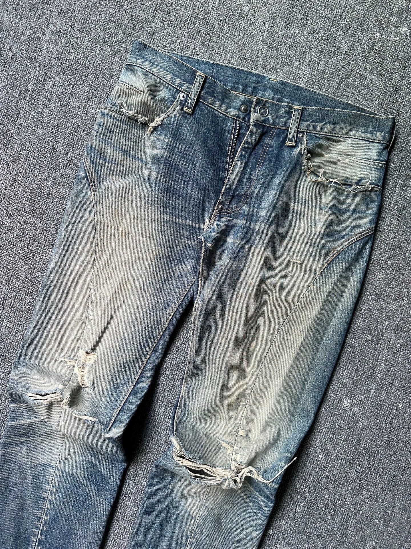 Undercover 10aw Cut Jeans Size 2
