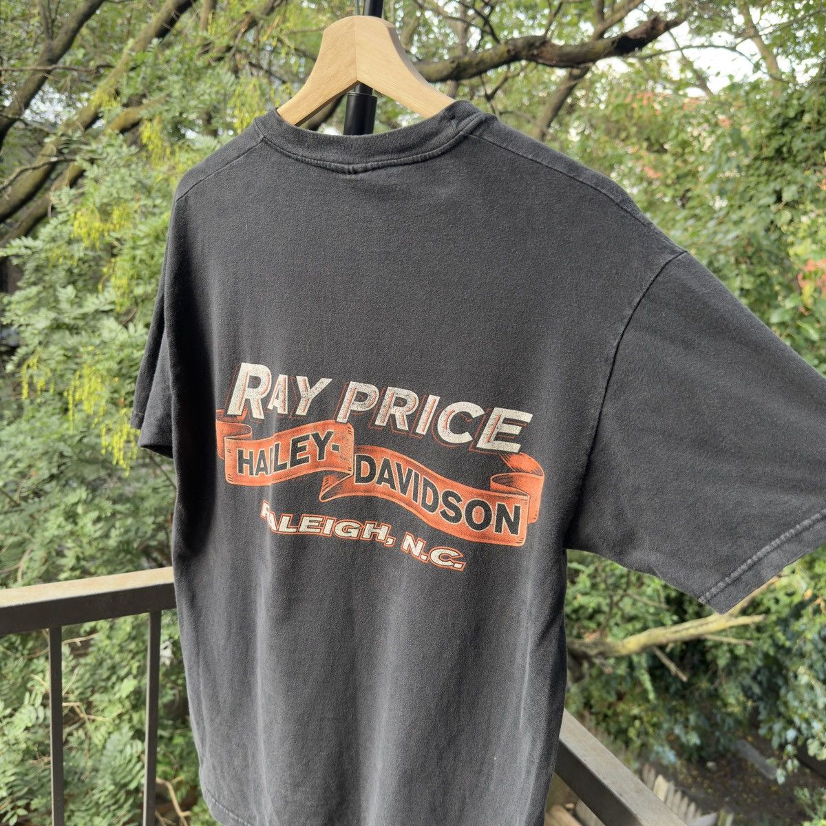 Harley Davidson Thrashed Faded Distressed Pocket Shirt ERD Grunge Chrome Size US M / EU 48-50 / 2 - 7 Thumbnail
