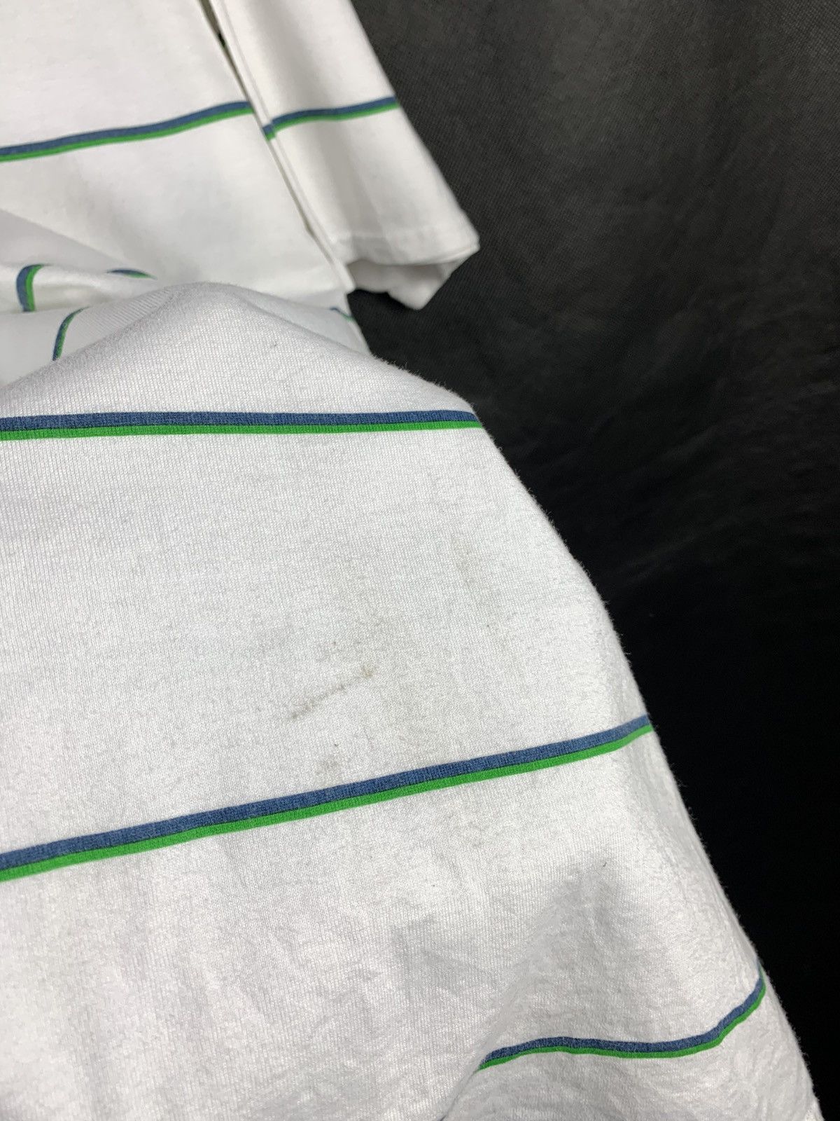 Japanese Brand Steals! Mackdaddy Skulls Stripes Tee Size US XL / EU 56 / 4 - 8 Thumbnail