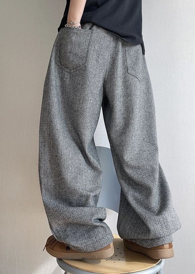 Japanese Brand × Vintage Cleanfit retro fashion baggy pants Size US 34 / EU 50 - 5 Thumbnail