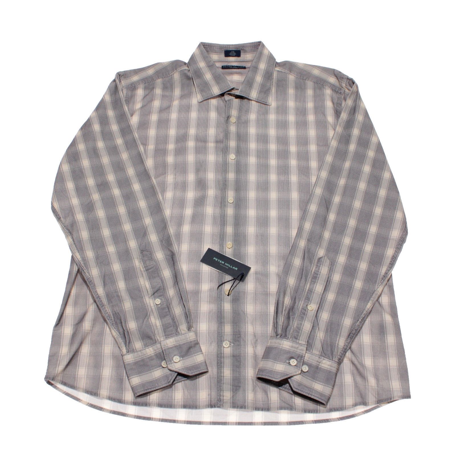 Peter Millar Peter Millar New with tags Shirt Size L US In Gray Size US L / EU 52-54 / 3 - 6 Thumbnail