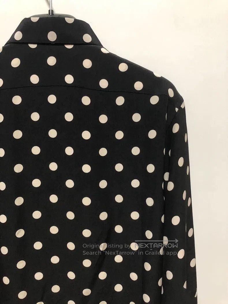 Saint Laurent Paris Saint Laurent Paris size 37 Mulberry Silk Black and White Size US S / EU 44-46 / 1 - 4 Thumbnail