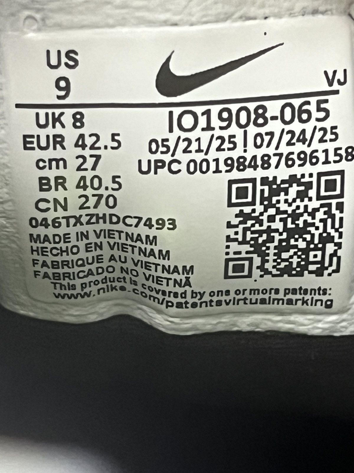 Nike Nike Air Max 90 Drift Cool Grey (IO1908-065) Men’s Size 9 Size US 9 / EU 42 - 10 Thumbnail