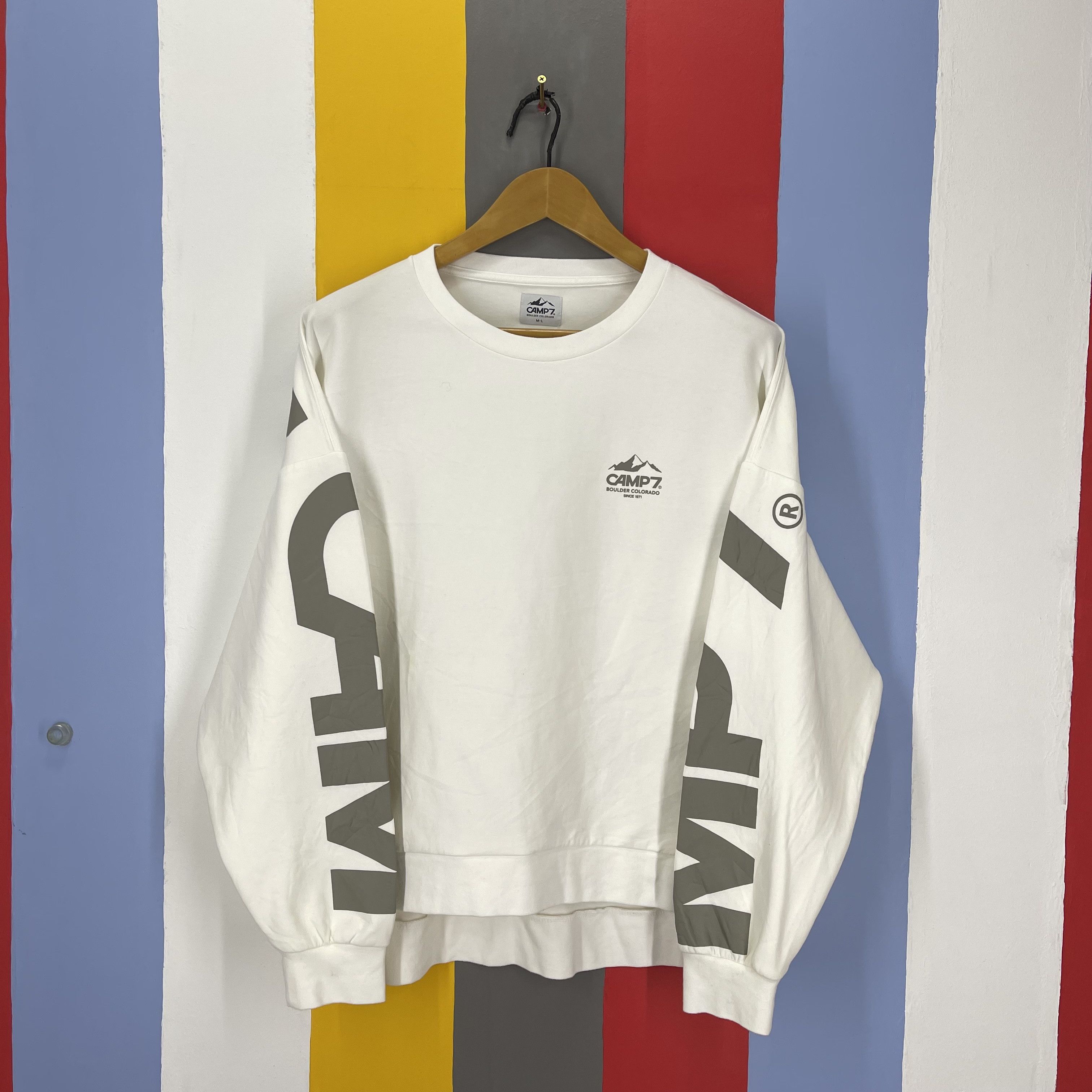 Other CAMP 7 BOULDER COLORADO Crew Neck Sweatshirt #1374/AV Size US L / EU 52-54 / 3 - 3 Thumbnail