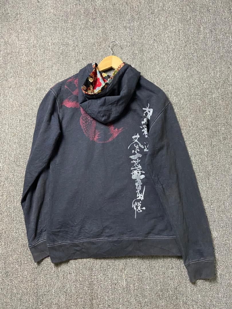 Japanese Brand TRACTION Sukajan Style Zip Up Hoodie Jacket (194) Size US L / EU 52-54 / 3 - 2 Thumbnail
