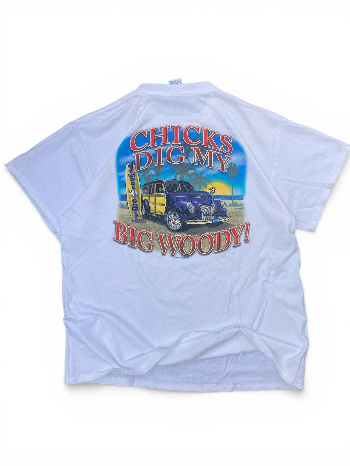 Big Dogs Big Dogs Woody Car Graphic Tee Vintage Style Surf Shirt Size US L / EU 52-54 / 3 - 2 Thumbnail