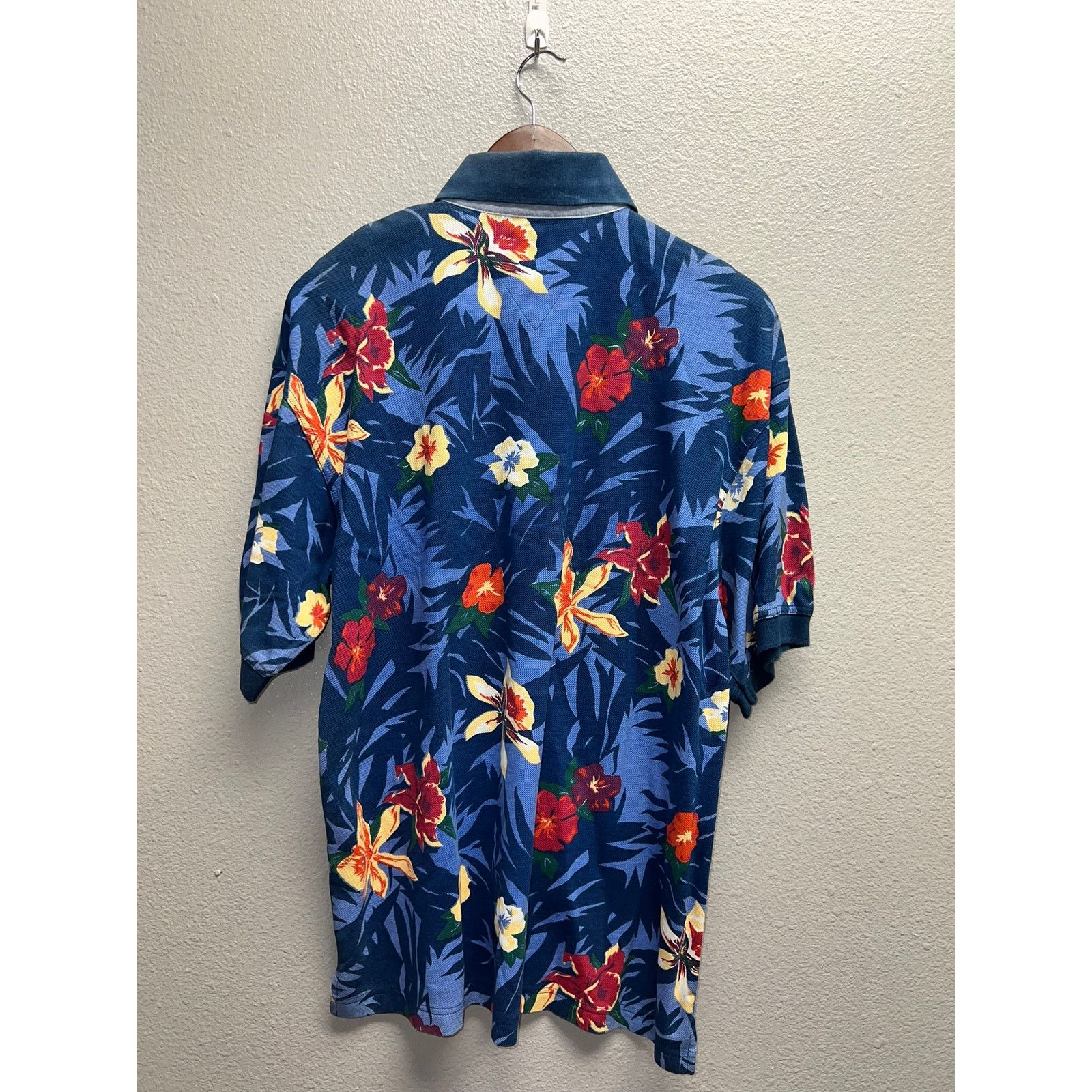 Vintage Vintage Salmon River Polo Shirt Floral Hawaiian NWT Medium Size US M / EU 48-50 / 2 - 9 Thumbnail