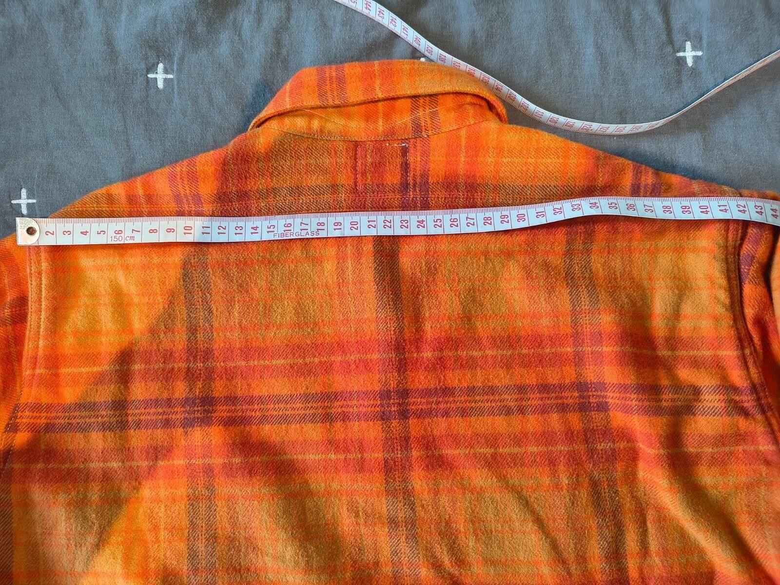 Kaptain Sunshine Kaptain Sunshine CPO Shirt - Orange, Size M, Made in Japan Size US M / EU 48-50 / 2 - 6 Thumbnail