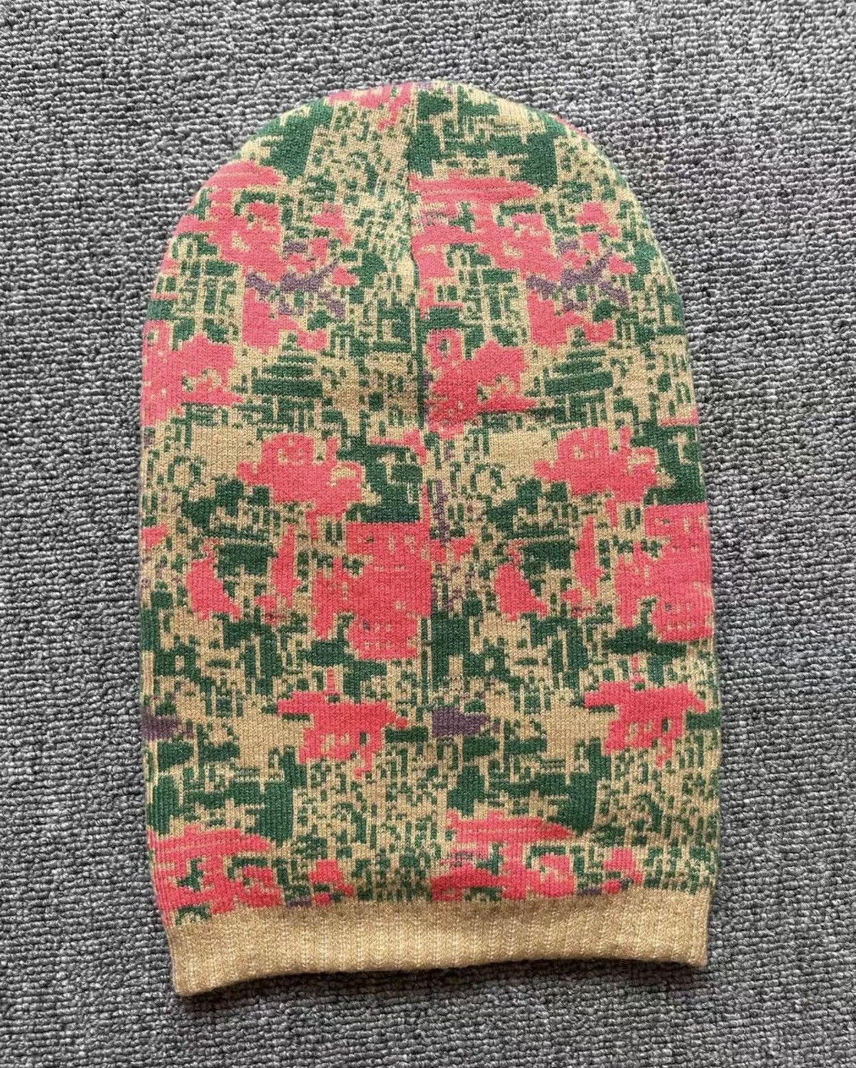Billionaire Boys Club 22FW BBC Mosaic All-Over Print Knitted Balaclava / Beanie Size ONE SIZE - 4 Thumbnail