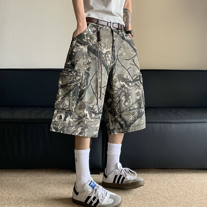 Japanese Brand Lightweight Rumble in the Jungle Jorts Camo Size US 34 / EU 50 - 1 Thumbnail