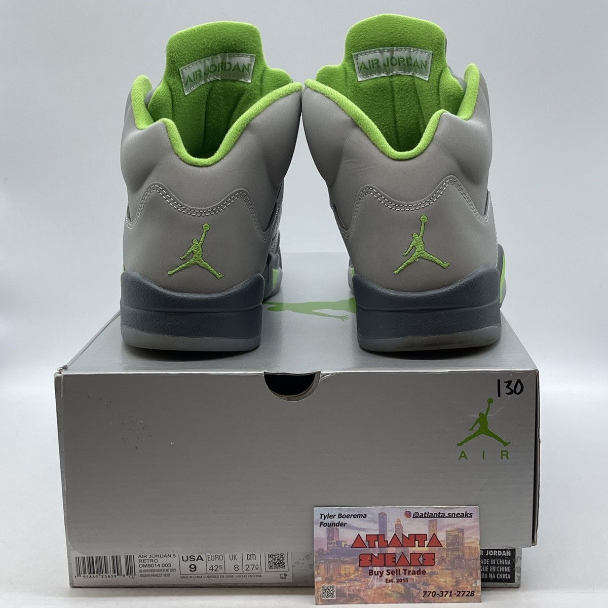 Jordan Brand Air Jordan 5 green bean Size US 9 / EU 42 - 3 Thumbnail