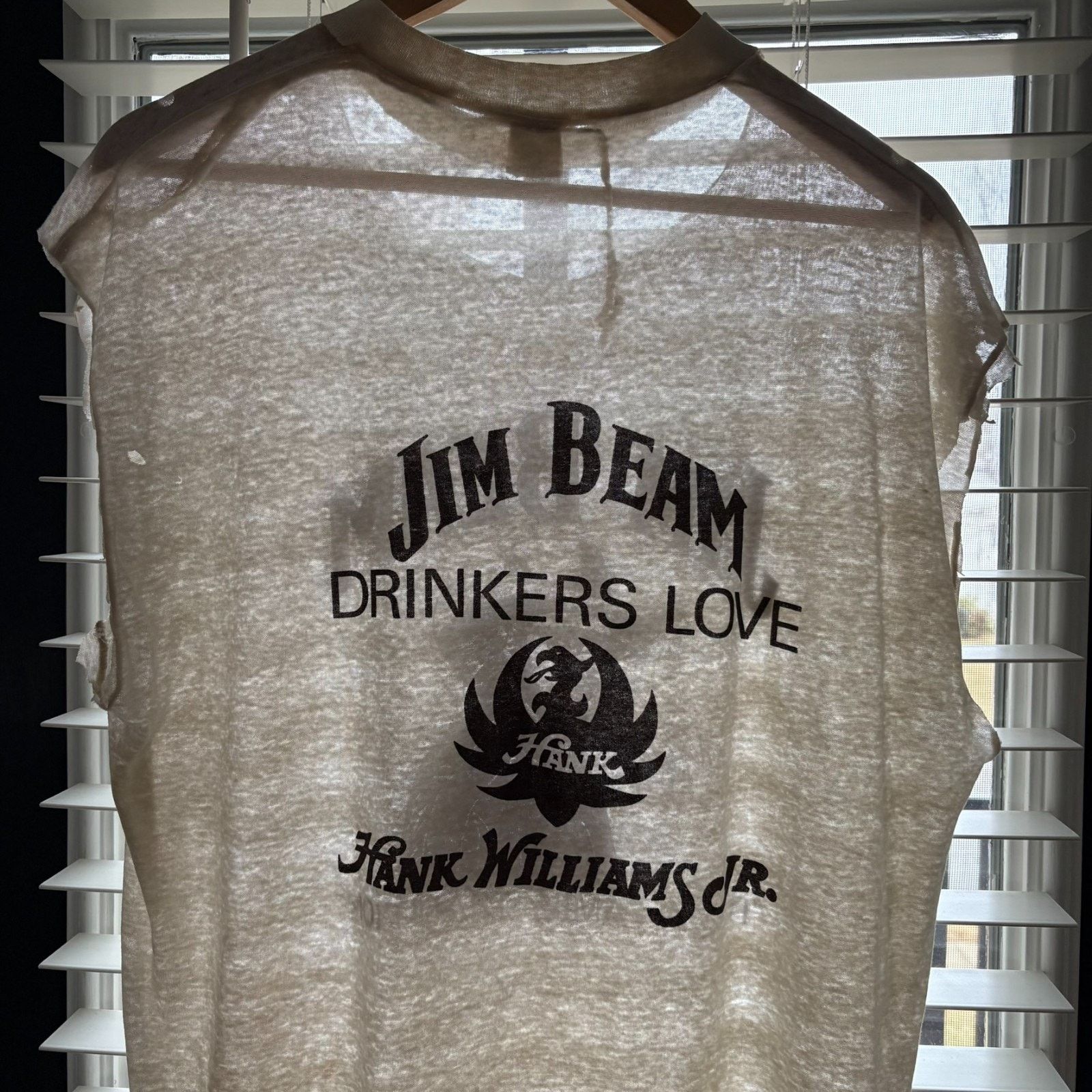 Vintage Vintage Paper Thin Burnout Worn T-Shirt Chopped Threadbare Size US XL / EU 56 / 4 - 8 Thumbnail