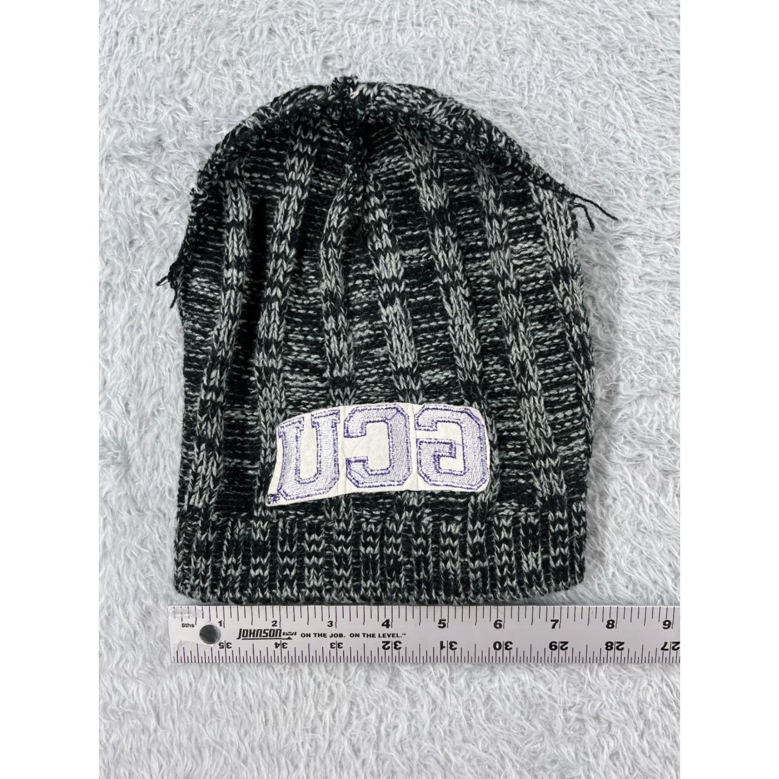 Vintage HitWear Grand Canyon University Beanie Toque Beanie Adult One Size Gray Knit Acrylic Hats Mens Beanie 90s Outdoor University Size ONE SIZE - 5 Thumbnail