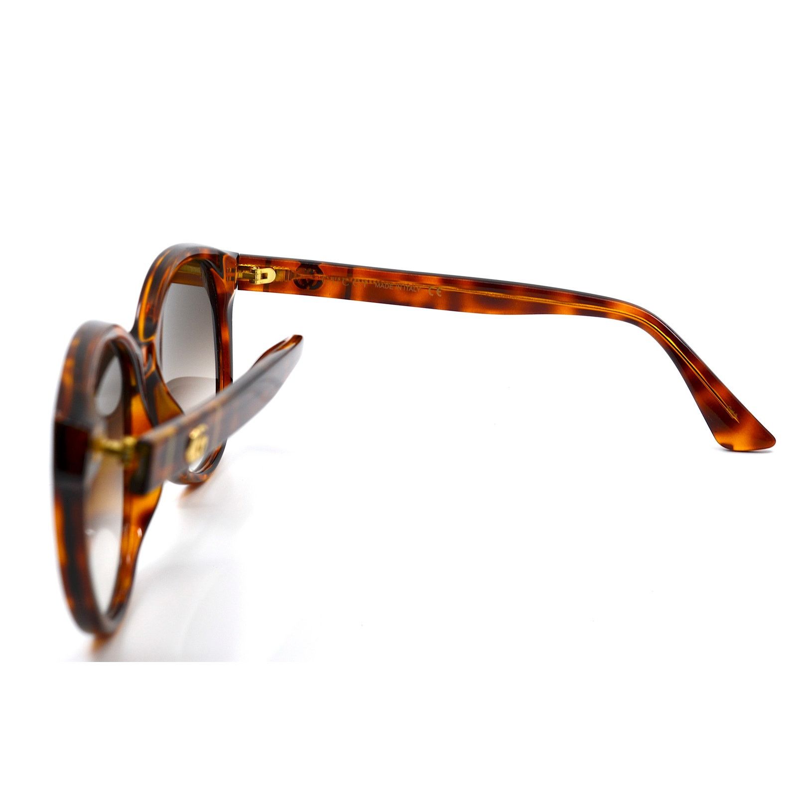 Gucci Gucci GG0631S 002 Brown Havana Authentic Sunglasses Size ONE SIZE - 9 Thumbnail