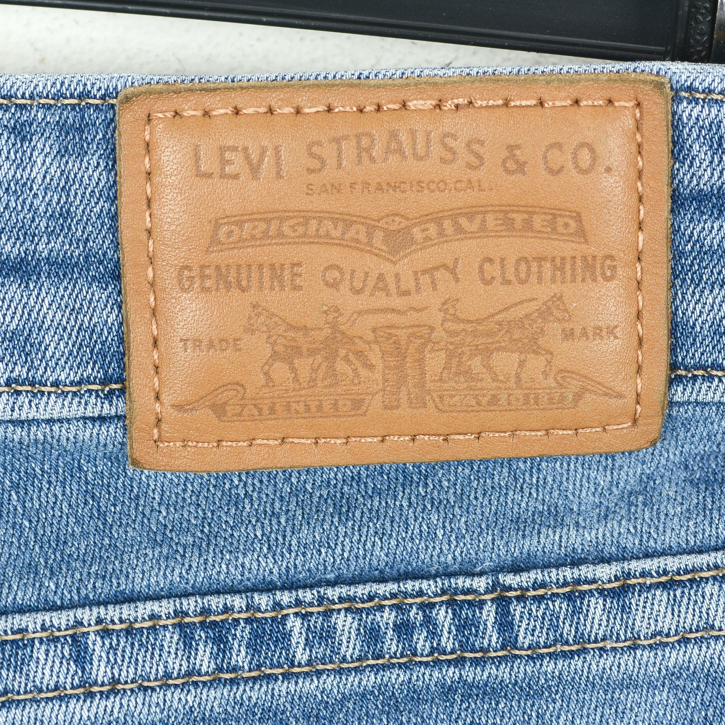 Levi's 721 High Rise Skinny W27 L30 Jeans Denim Trousers Pants Zip Size 27" / US 4 / IT 40 - 5 Thumbnail