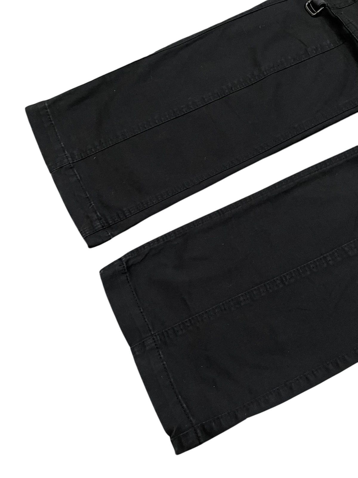 HIDEAWAYS × Japanese Brand × Tornado Mart Hideaways Nicole Bondage Paneled Flared Pants Size US 32 / EU 48 - 5 Thumbnail
