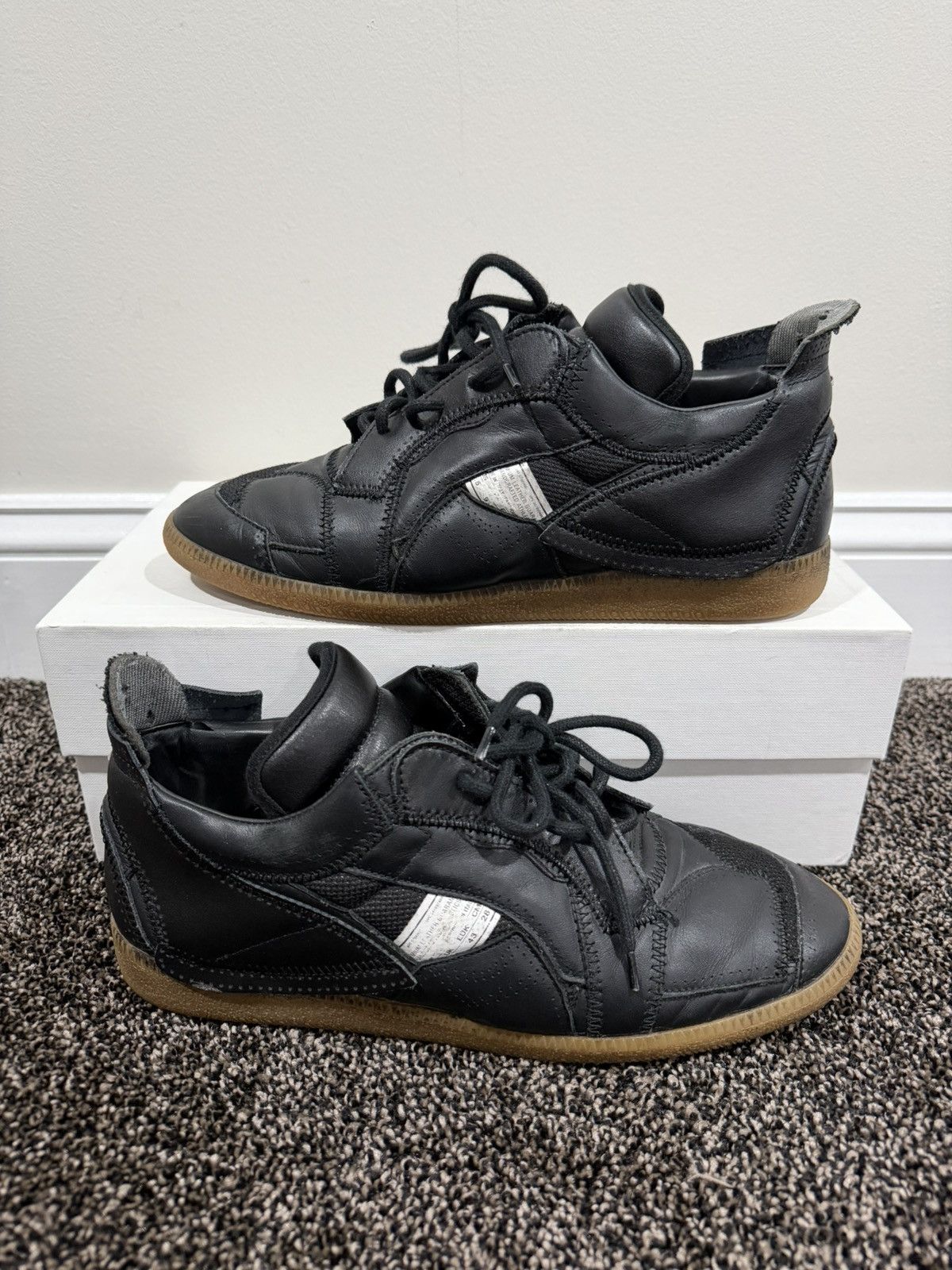 Maison Margiela Maison Margiela Patchwork Limited Edition Deconstructed GATs Size US 10 / EU 43 - 5 Thumbnail