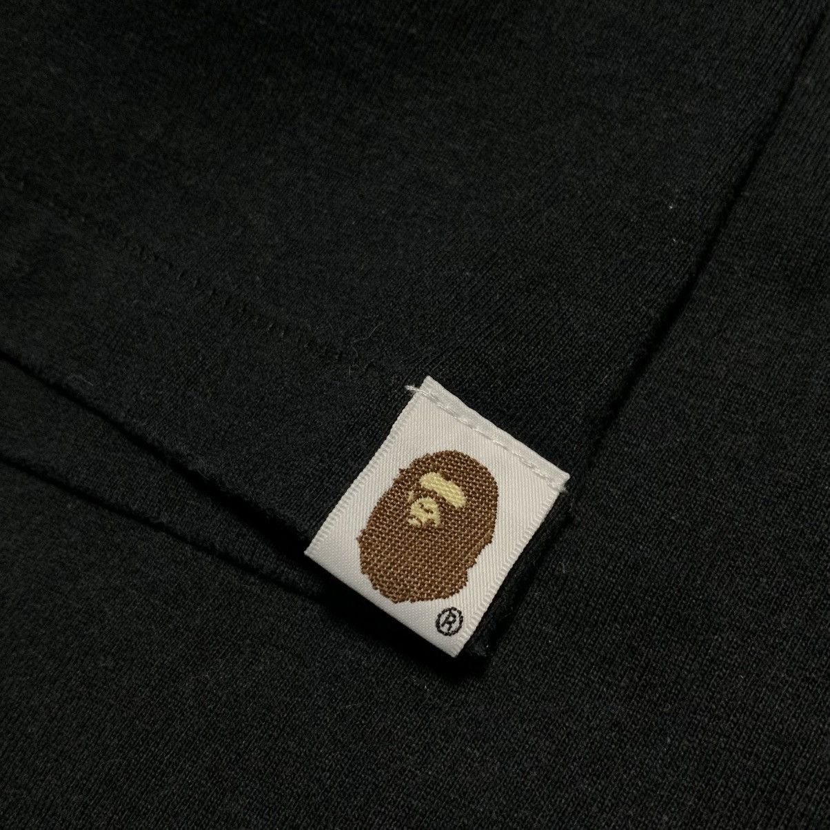 Bape Bape Medium College 1st Camo Black Tee A Bathing Ape Size US M / EU 48-50 / 2 - 9 Thumbnail