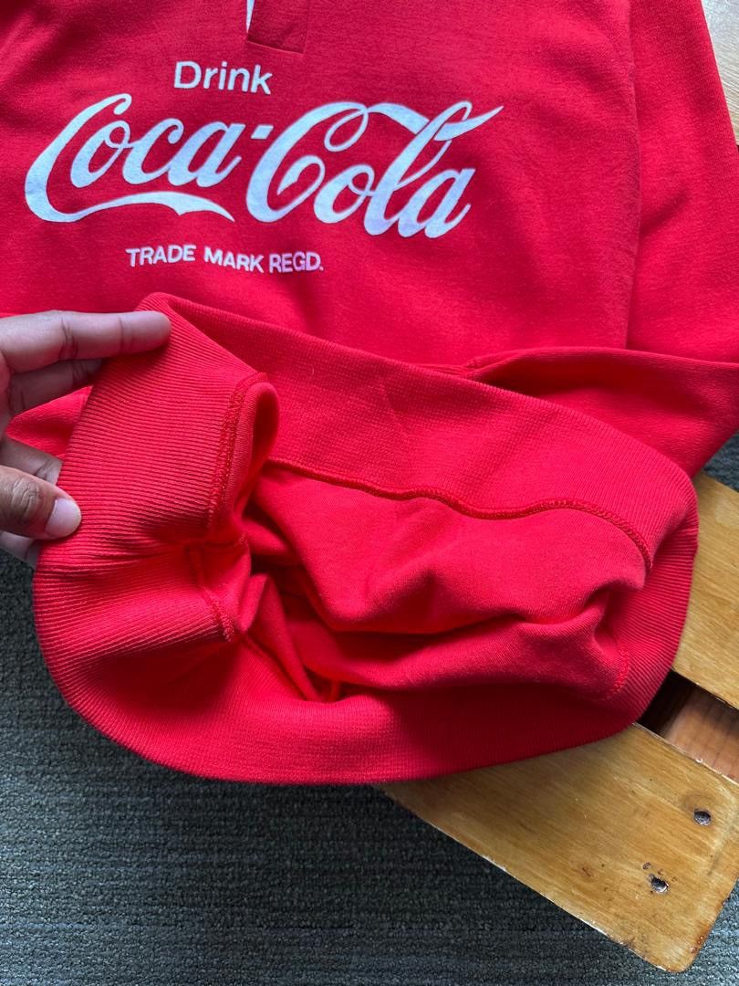 Coca Cola × Japanese Brand × Vintage VINTAGE JAPANESE COCA COLA RUGBY SHIRT Size US S / EU 44-46 / 1 - 4 Thumbnail