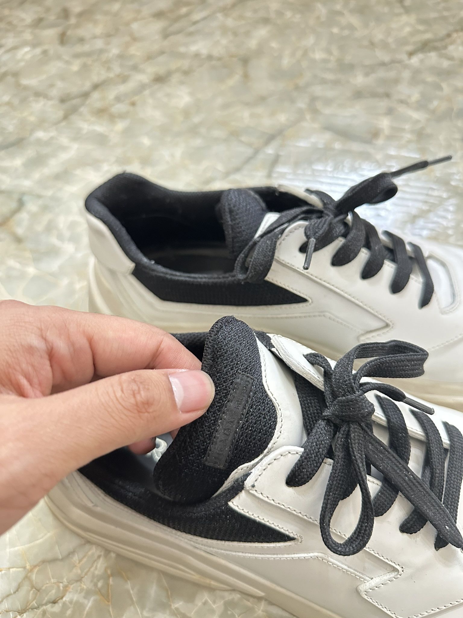 Prada Spazzolato Runway Sneakers Size US 10 / EU 43 - 6 Thumbnail