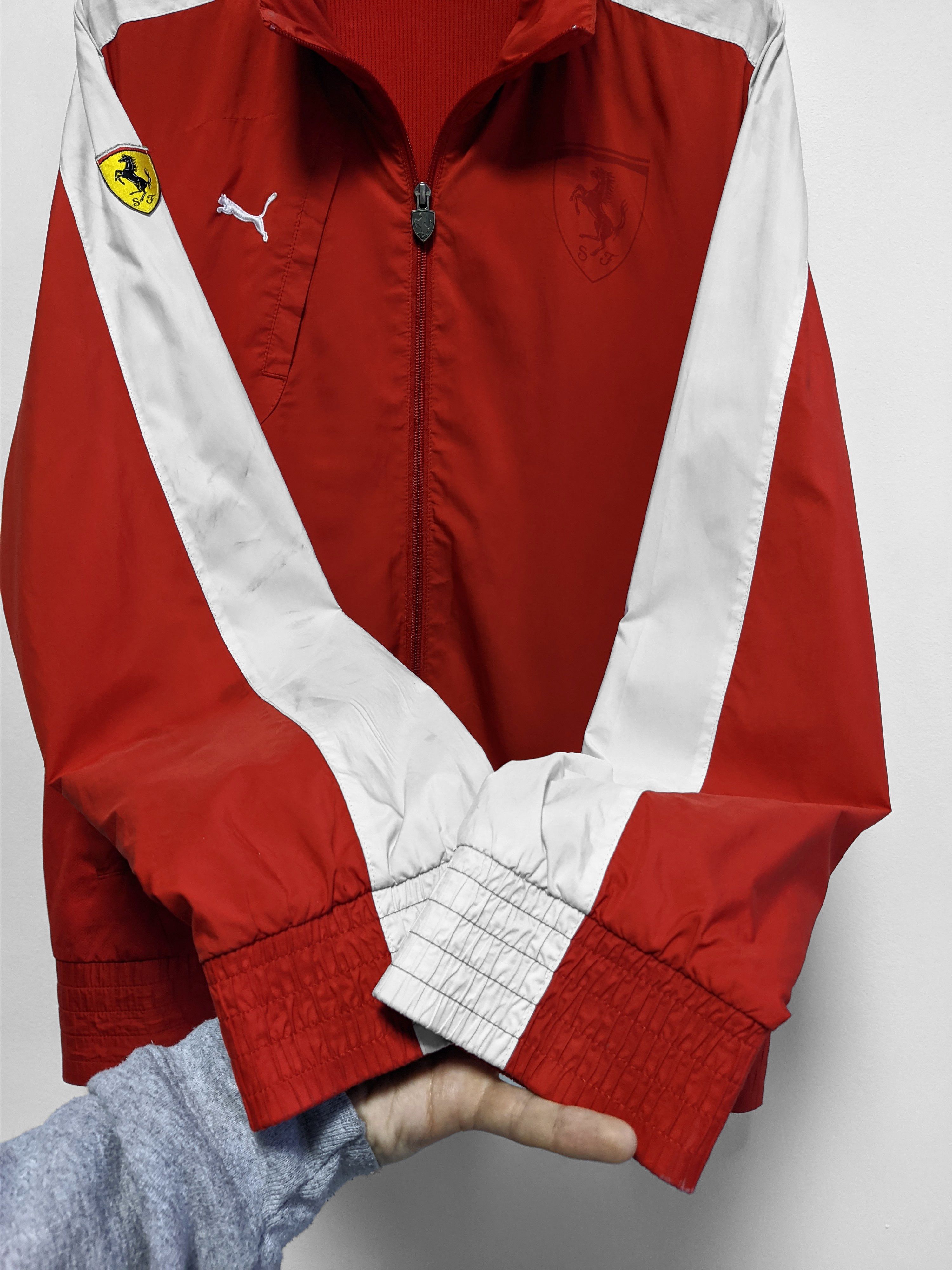 Ferrari Ferrari vintage jacket red y2k racing zip Size US M / EU 48-50 / 2 - 7 Thumbnail