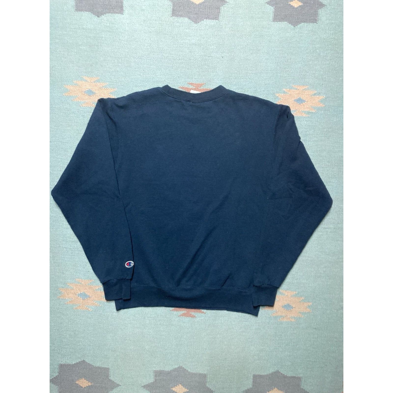 Champion VINTAGE Champion Crewneck Sweatshirt Notre Dame Pullover Eco Fleece Small Men Blue Pullover Sweatshirt 1950s 60s 70s G3 Mens Size US S / EU 44-46 / 1 - 5 Thumbnail